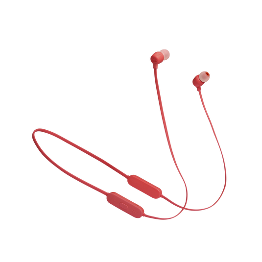 JBL Tune 125BT - Coral Orange - Wireless in-ear headphones - Hero image number null